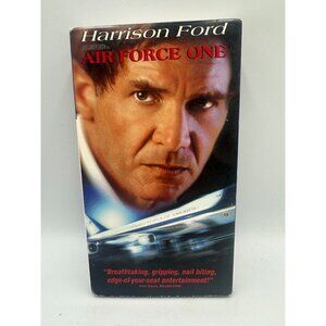 Air Force One VHS 1997 Harrison Ford Gary Oldman Glenn Close Rated R